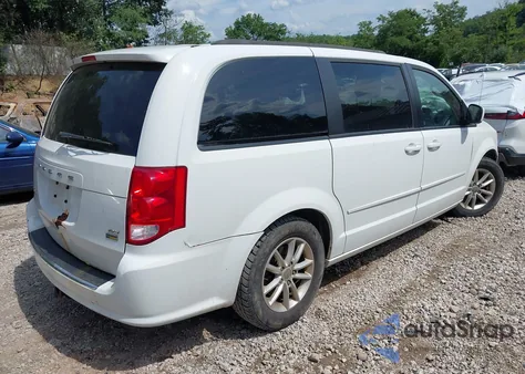 2014 Dodge Grand Caravan Sxt из США, поврежденный, VIN 2C4RDGCG8ER356643